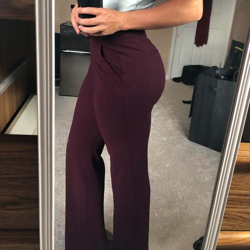 Plum Trousers